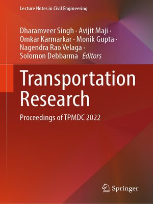 cover image of Transportation Research